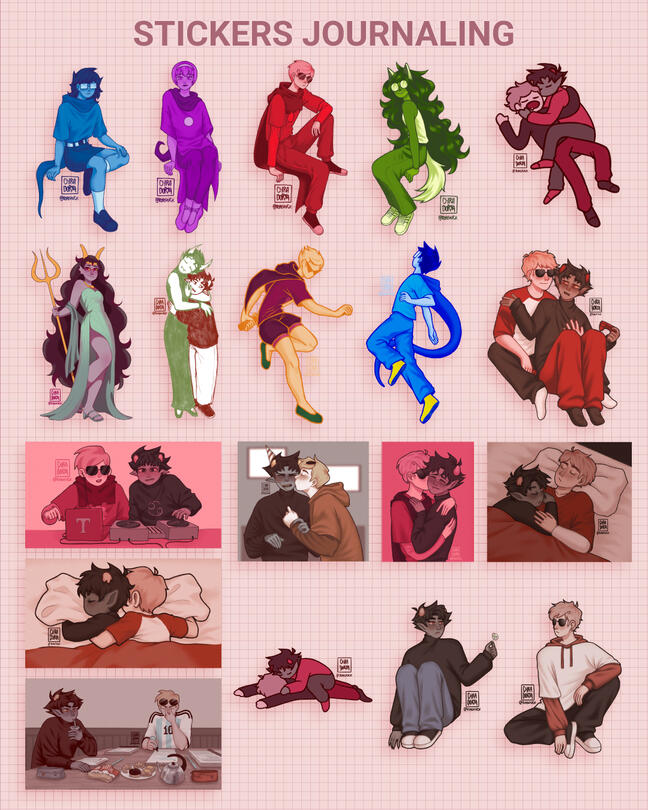 Stickers journal
