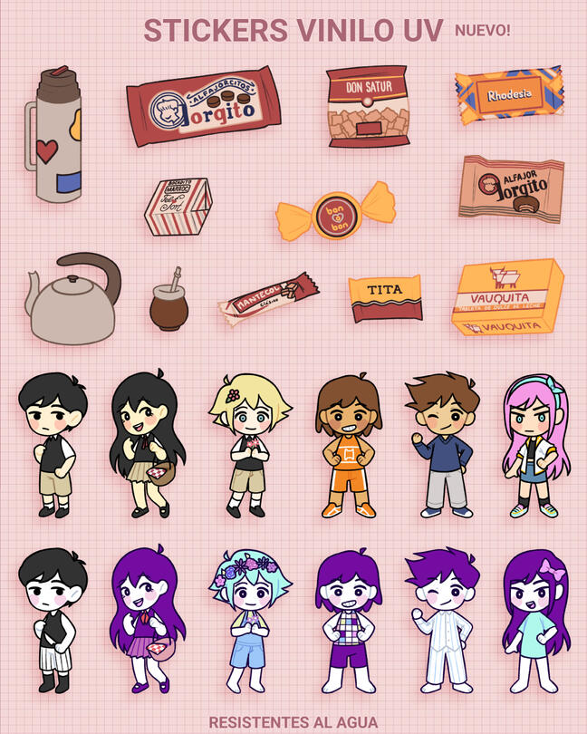 Stickers UV